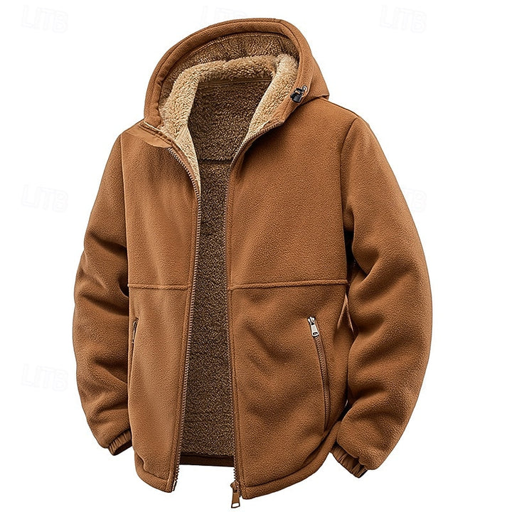 Ronan | Plush-Lined Hooded Jacket