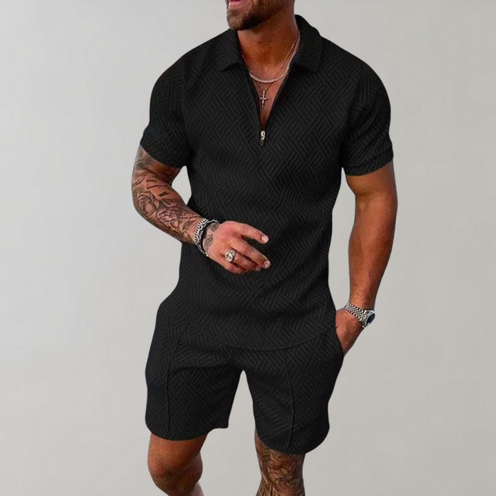 Dylan | Stylish Casual Polo Shirt and Shorts Set