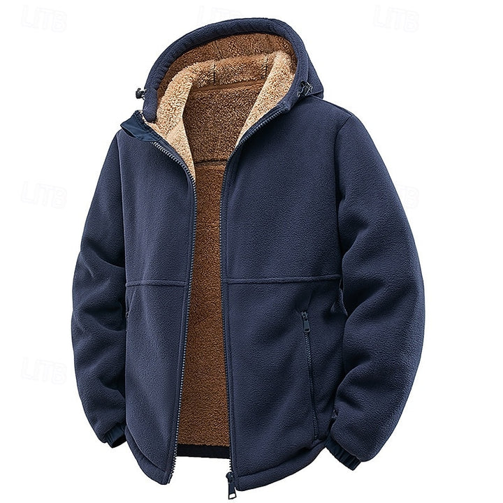 Ronan | Plush-Lined Hooded Jacket