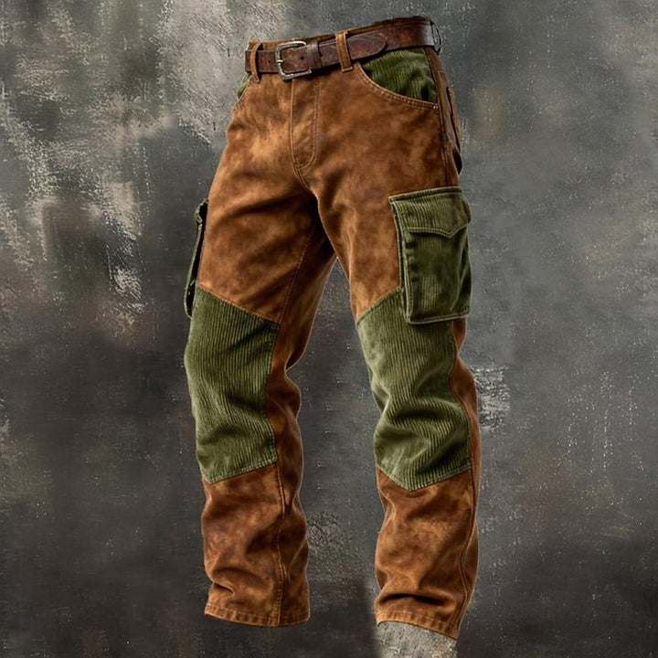 Hollis | Rugged Panelled Cargo Pants