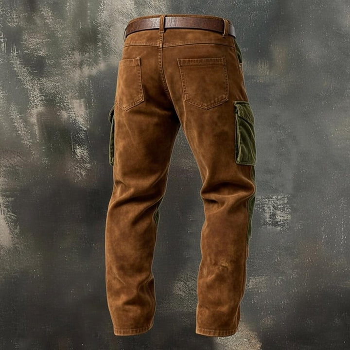 Hollis | Rugged Panelled Cargo Pants