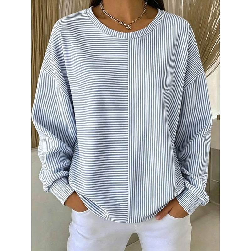 Bridget | Relaxed Striped Sweatshirt