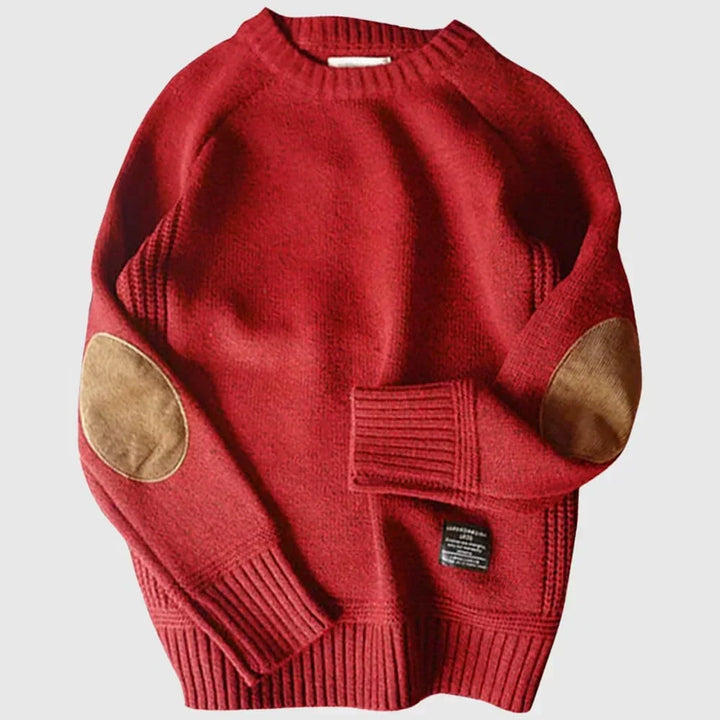 Franklin | Classic Elbow-Patch Sweater