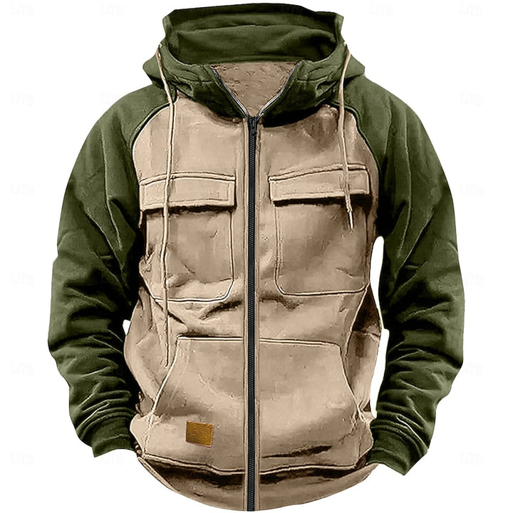 Rhett | Utility Full-Zip Hoodie