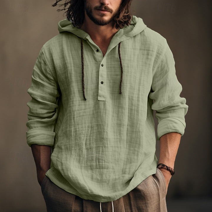 Silas | Relaxed Hooded Shirt