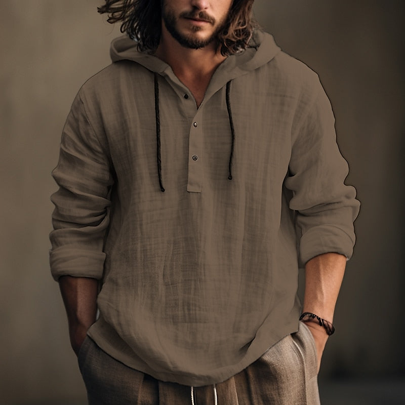 Silas | Relaxed Hooded Shirt