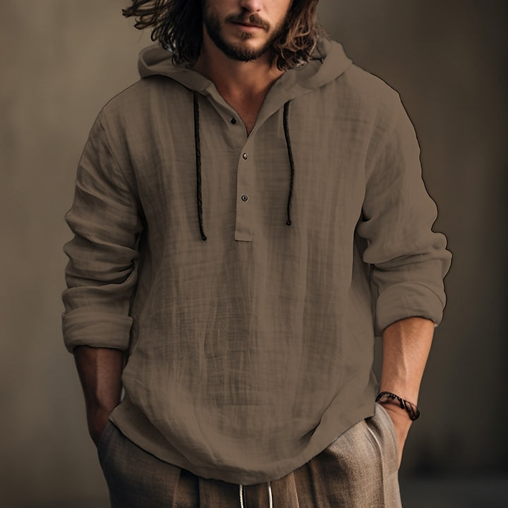 Silas | Relaxed Hooded Shirt