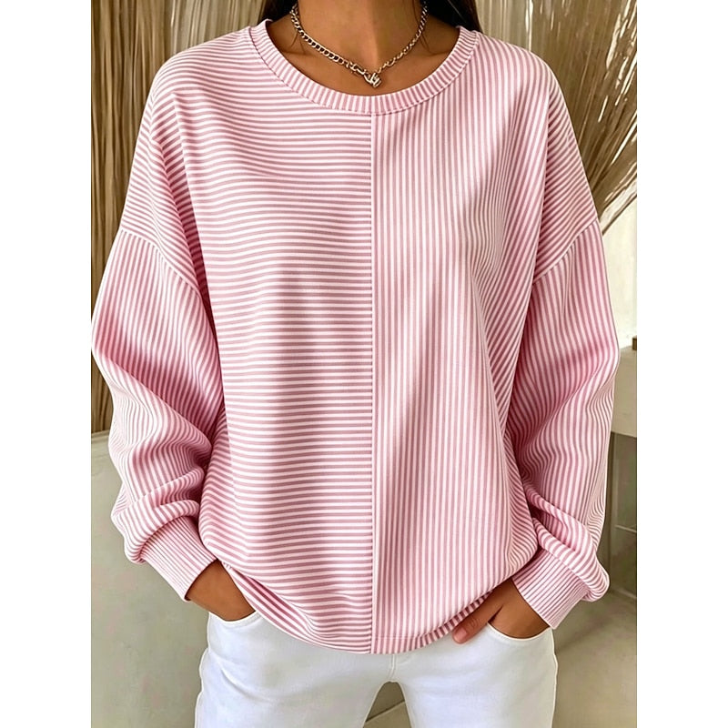 Bridget | Relaxed Striped Sweatshirt