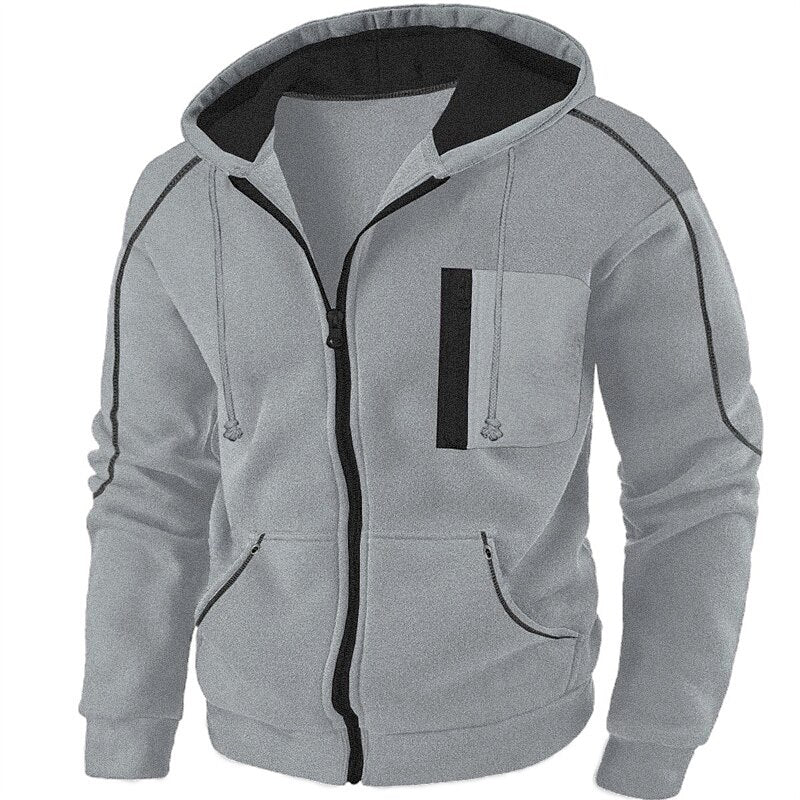 Damon | Full-Zip Hooded Jacket