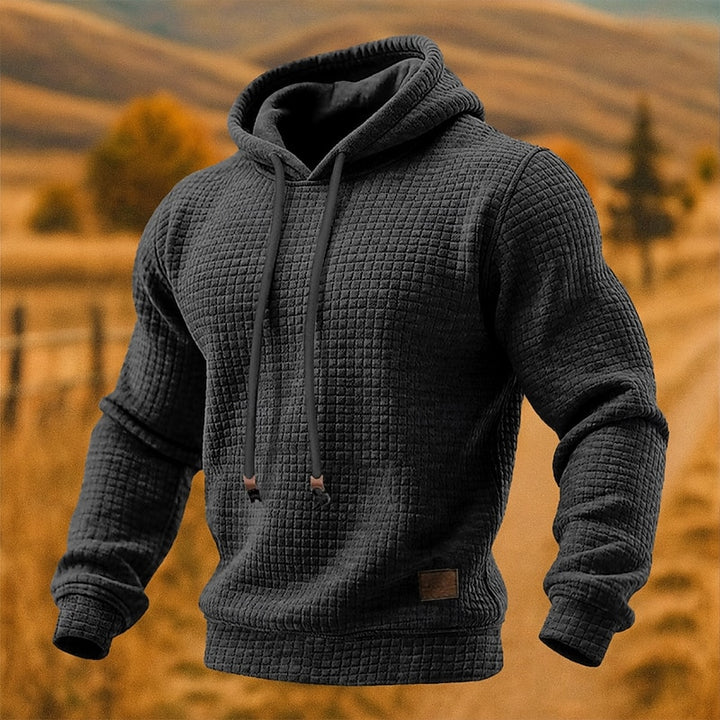 Foster | Textured Pullover Hoodie
