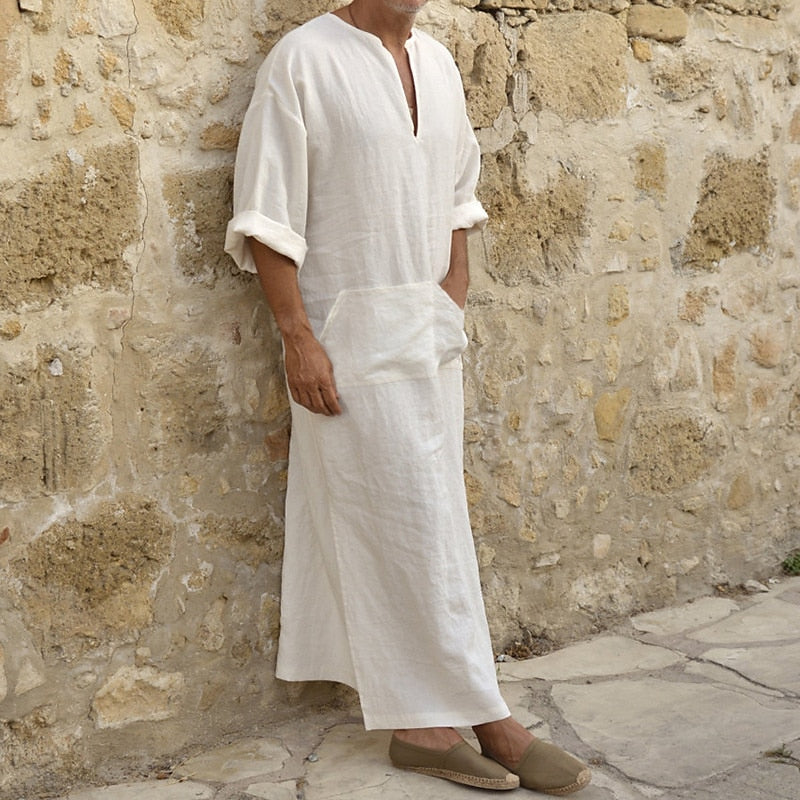 Lawrence | Relaxed Long-Sleeve Robe
