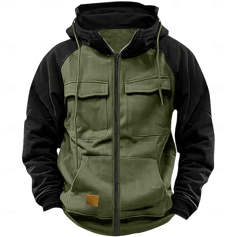 Rhett | Utility Full-Zip Hoodie